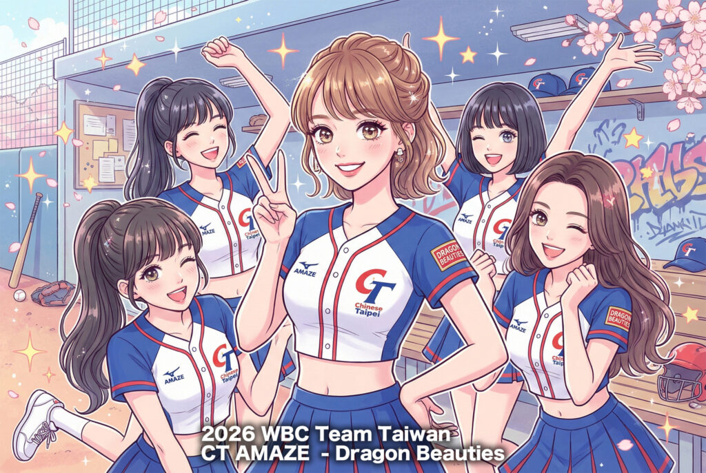 2026 WBC - Team Taiwan - CT AMAZE - 味全龙代表队