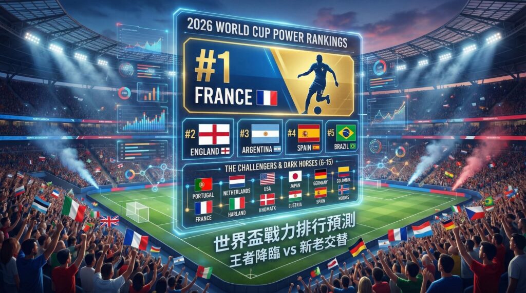 2026 世界杯排名预测 — 世界杯 15 强、谁能威胁卫冕军阿根廷？